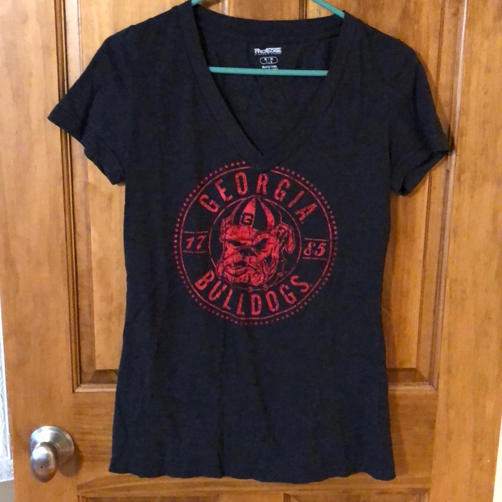 Georgia Bulldogs V Neck